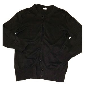 Classic Black Cardi from J. Crew 🖤